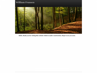 williamfransen.net snapshot