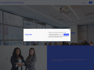 peoplefirstrecruit.com snapshot