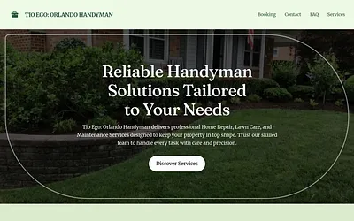 tioegohandyman.com snapshot