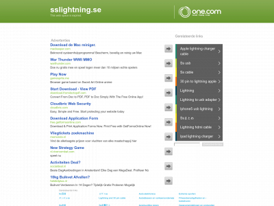 sslightning.se snapshot