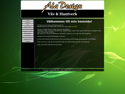 aladesign.se snapshot