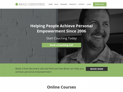 bradgreentree.com snapshot