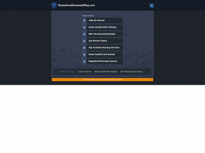sixstarhealthcarestaffing.com snapshot