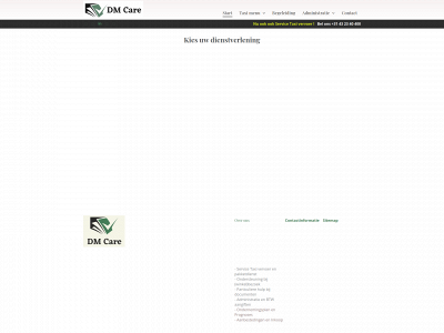 dm-care.nl snapshot