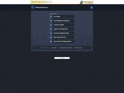 valleyairporter.ca snapshot