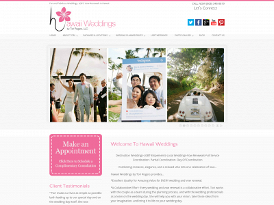 hawaiianweddings.net snapshot