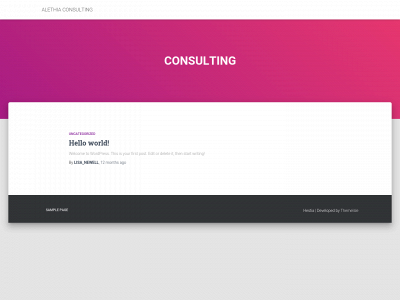 alethiaconsulting.org snapshot