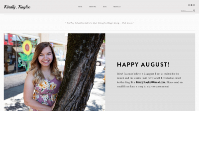 kayleevawter.com snapshot