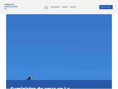 cubasdeaguaelpipa.com snapshot