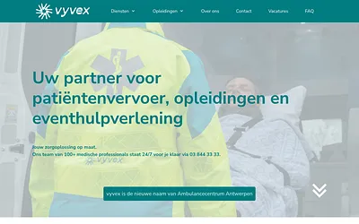vyvex.be snapshot