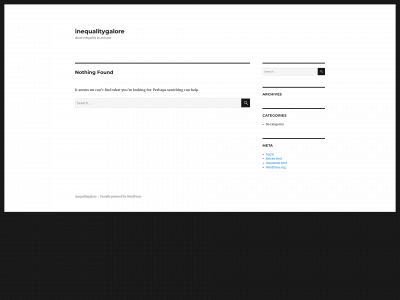 inequalitygalore.com snapshot