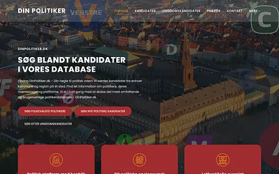 dinpolitiker.dk snapshot
