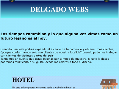 delgadowebs.com snapshot