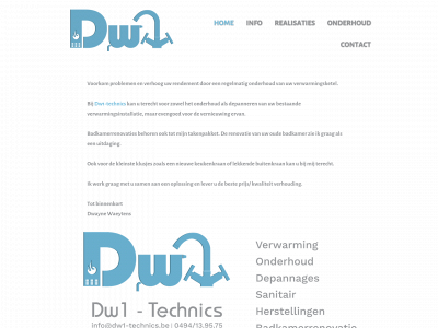 dw1-technics.be snapshot