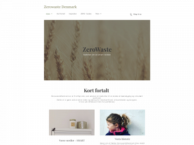 zerowastedenmark.dk snapshot