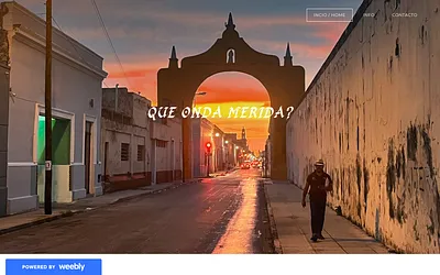 www.queondamerida.mx snapshot