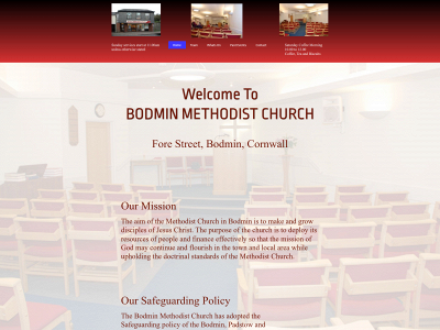 bodminmethodists.co.uk snapshot