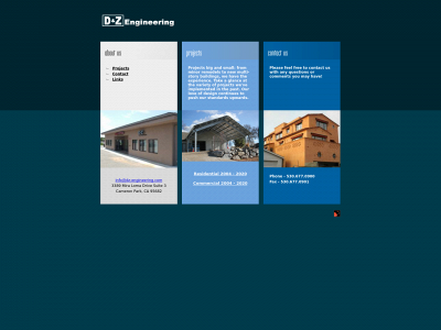 dz-engineering.com snapshot