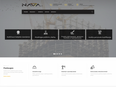 navalt.lt snapshot