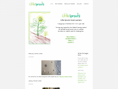 www.littlesproutssociallearners.com snapshot