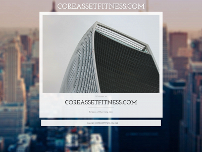 coreassetfitness.com snapshot