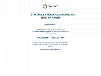 itworksbyerikaeckhard.nu snapshot