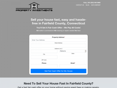 hsmpropertyinvestments.com snapshot