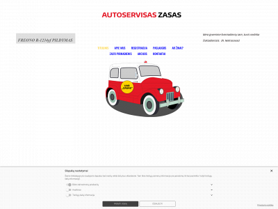 zasas.lt snapshot