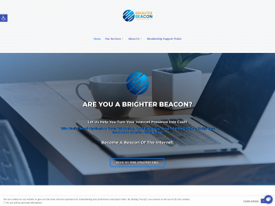 brighterbeaconwebdesign.com snapshot