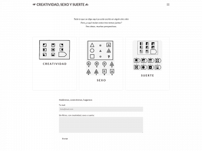 creatividadsexoysuerte.com snapshot