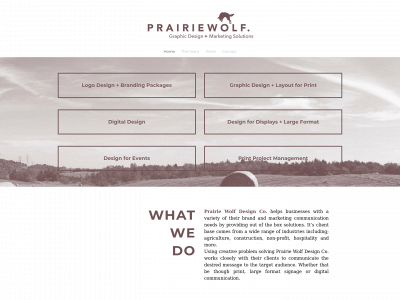 www.prairiewolfdesigncompany.com snapshot