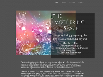themotheringspace.co.uk snapshot