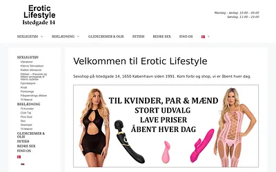 eroticlifestyle.dk snapshot