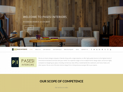 pasesi-interiors.com snapshot