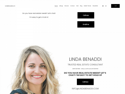 www.lindabenaddi.com snapshot