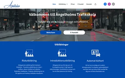 angelholmstrafikskola.com snapshot