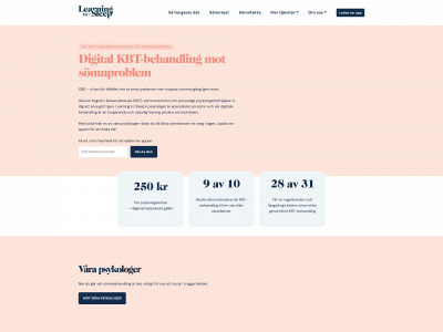 learningtosleep.se snapshot