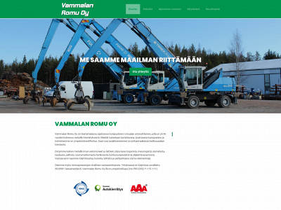 vammalanromu.fi snapshot