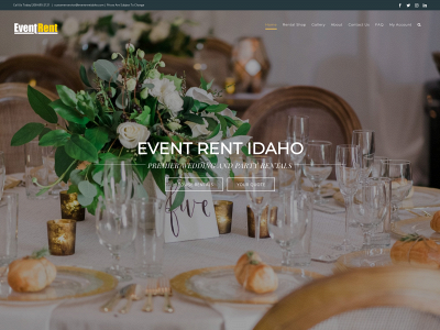 eventrentidaho.com snapshot