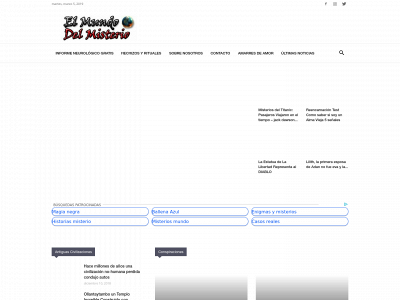 elmundodelmisterio.com snapshot