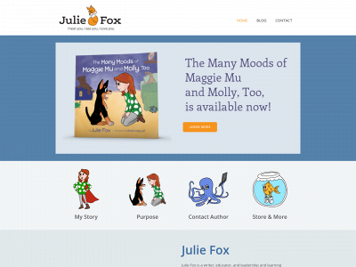 juliefox.org snapshot