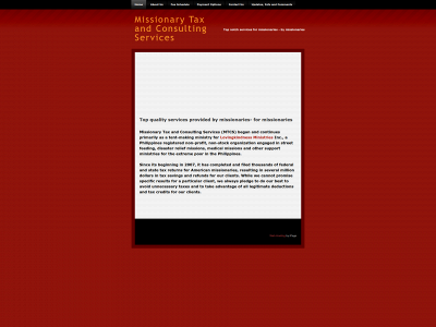missionarytaxandconsulting.com snapshot