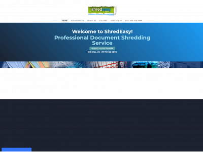 www.shredeasy.co.za snapshot