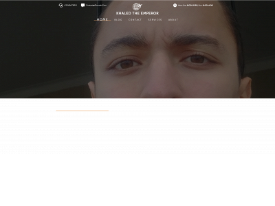 khaledtheemperor.com snapshot