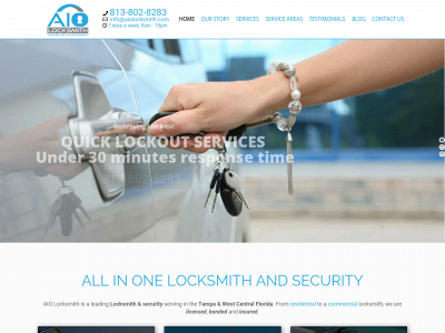 aiolocksmith.com snapshot