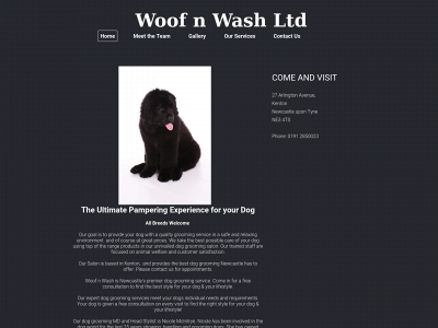 woofnwash.org.uk snapshot