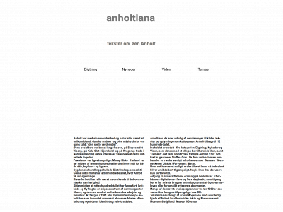 anholtiana.dk snapshot