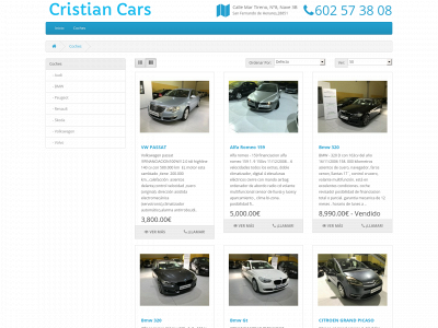 cristiancars.es snapshot