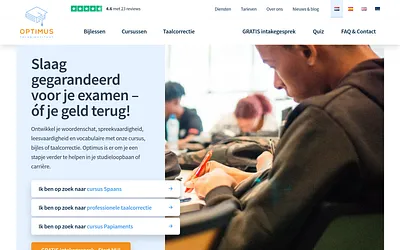 optimustaleninstituut.nl snapshot