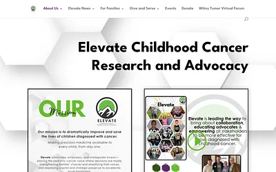 elevatechildhoodcancer.org snapshot